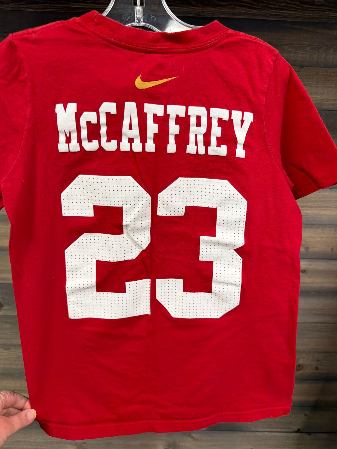 Boy's Size Medium San Franciso Red Short Sleve