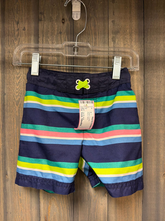 Boy's Size 18mths Cat & Jack Navy Swim Trunks