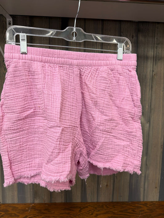 Women's Size Medium Natural Reflections Pink Shorts