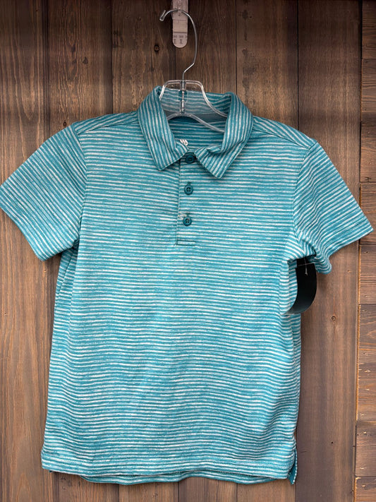 Boy's Size XS All In Motion Blue Short Sleve