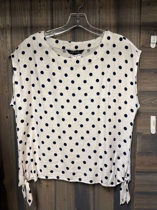 Women's Size Small Charlie B White Sleeveless