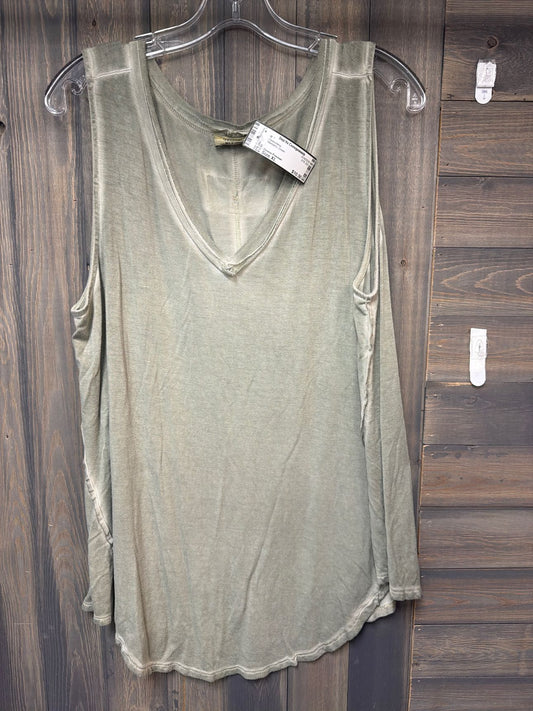 Women's Size XL Zenana Premium Green Sleeveless