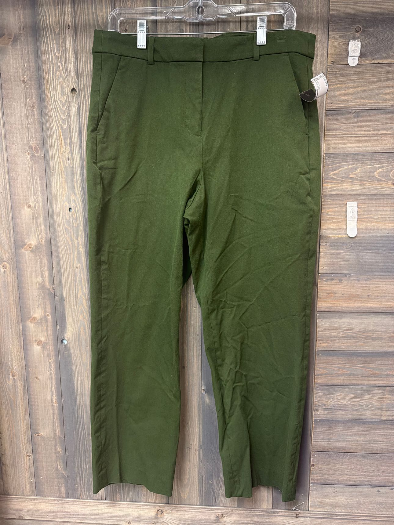 Women's Size 12 J Crew Green Dress Pants