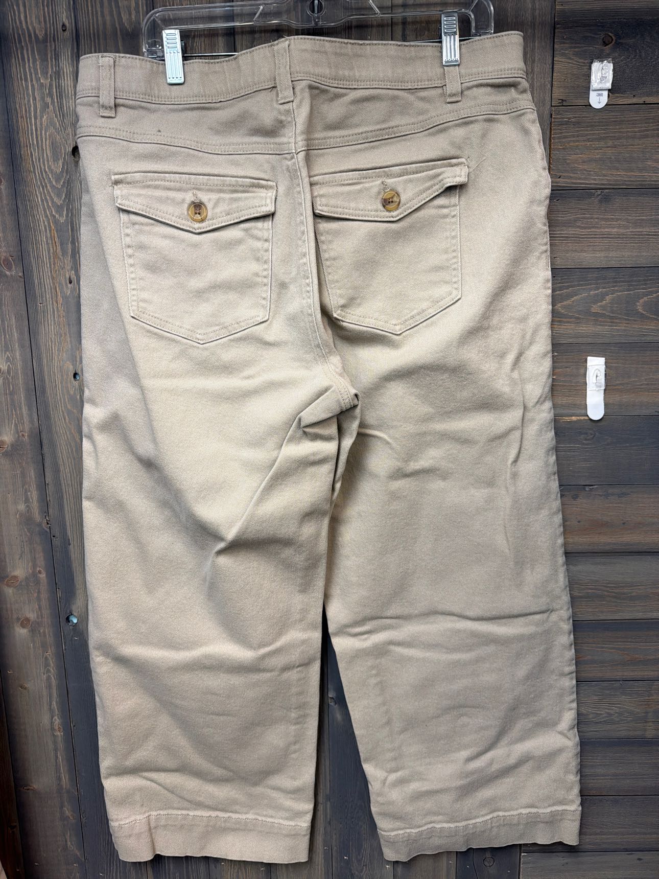 Women's Size 16 Curve Appeal Tan Jeans