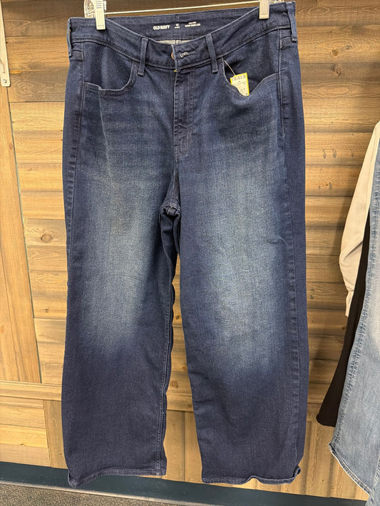 Women's Size 12 Old Navy Dark Denim Jeans