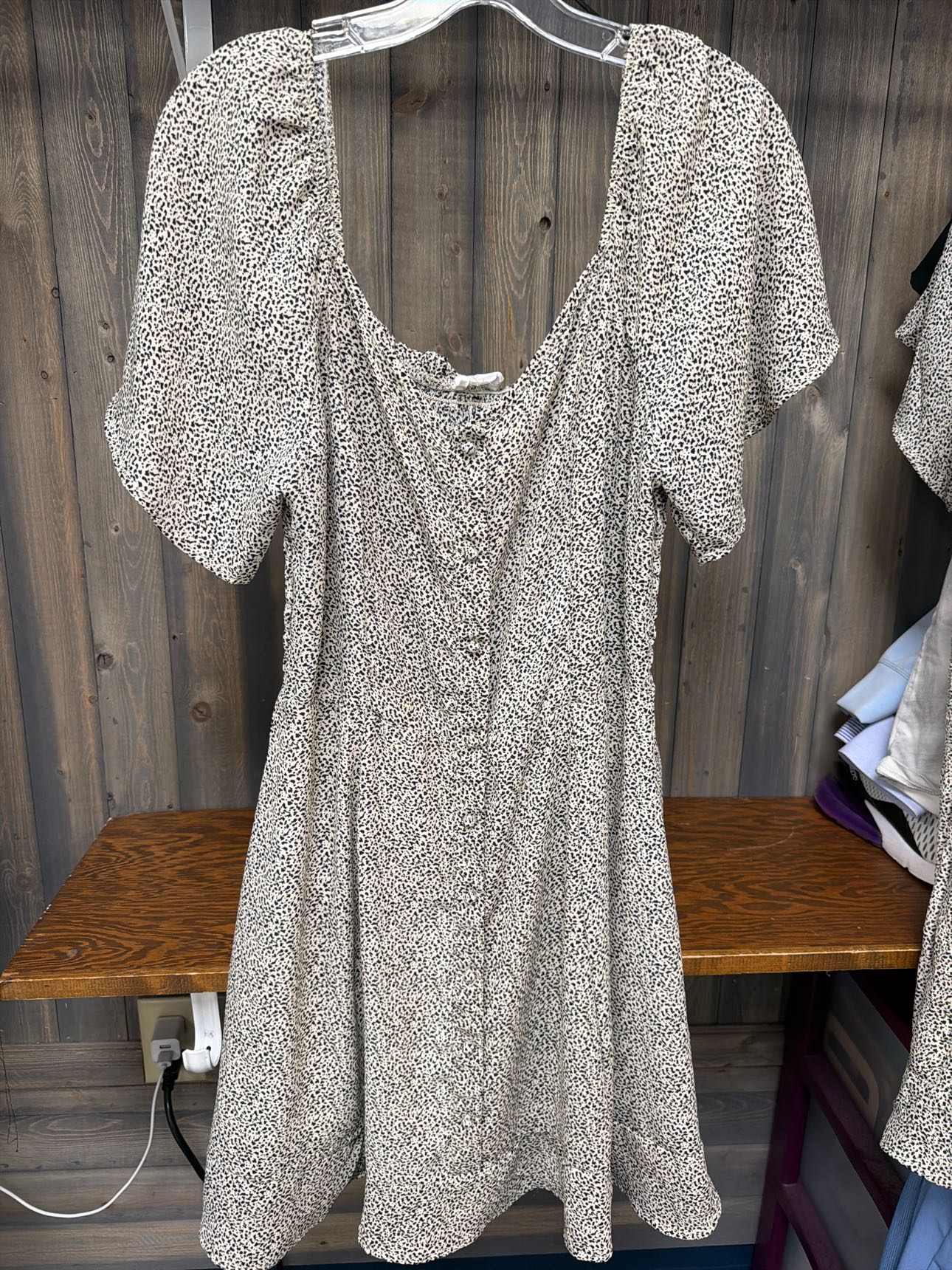 Women's Size Large Sienna Sky Beige Dress