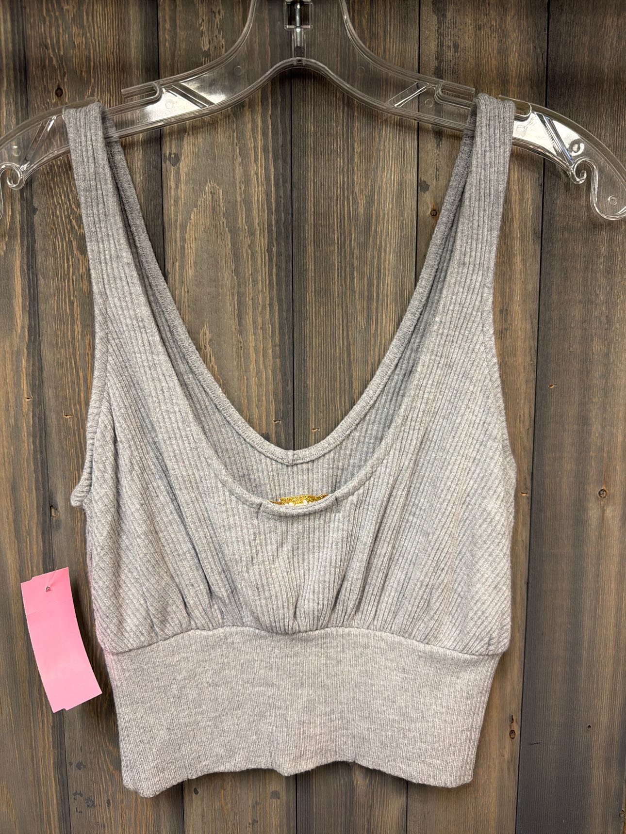 Junior's Size XS Spirtual Gangster Gray Tank Top