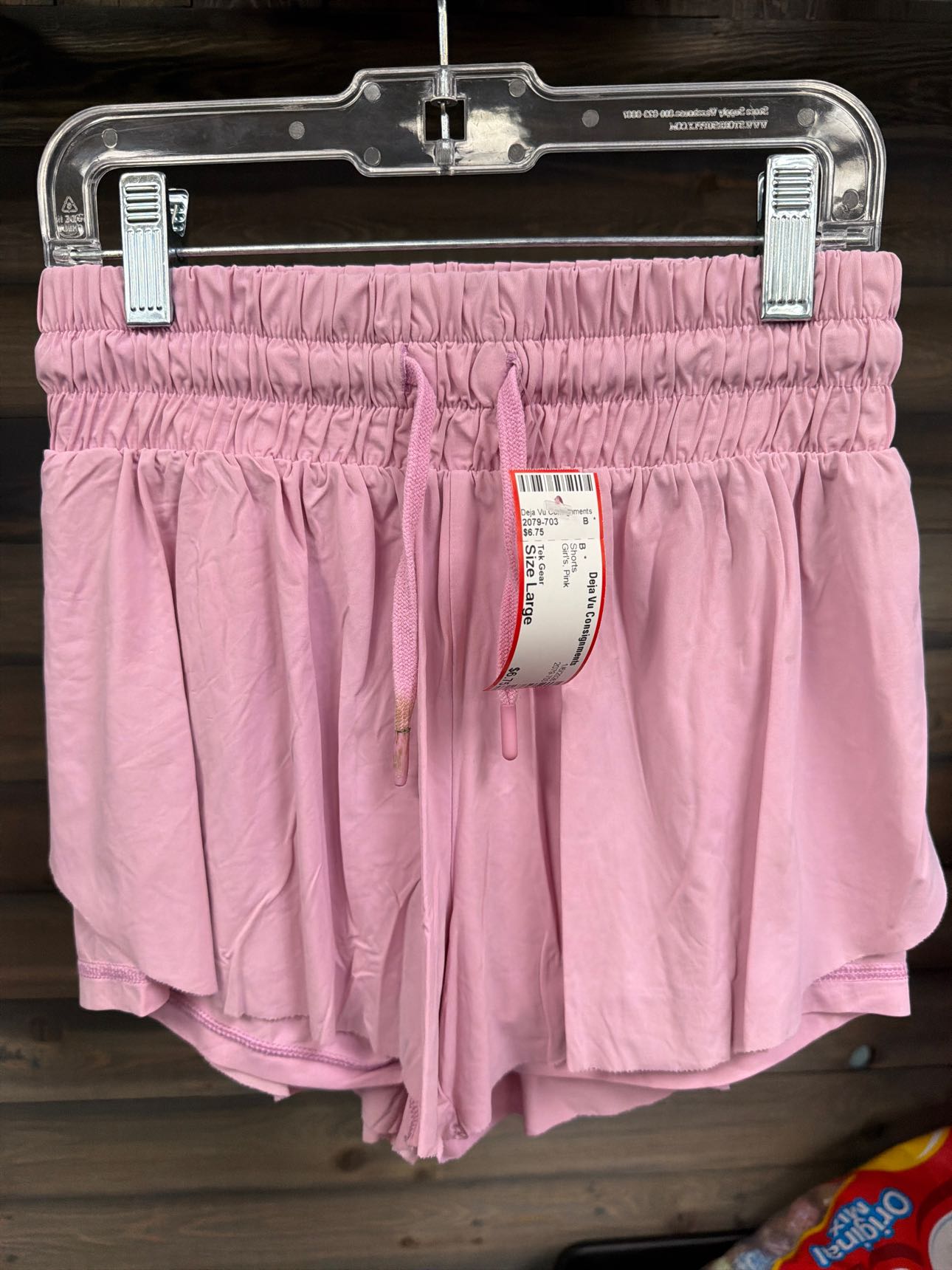 Girl's Size Large Tek Gear Pink Shorts