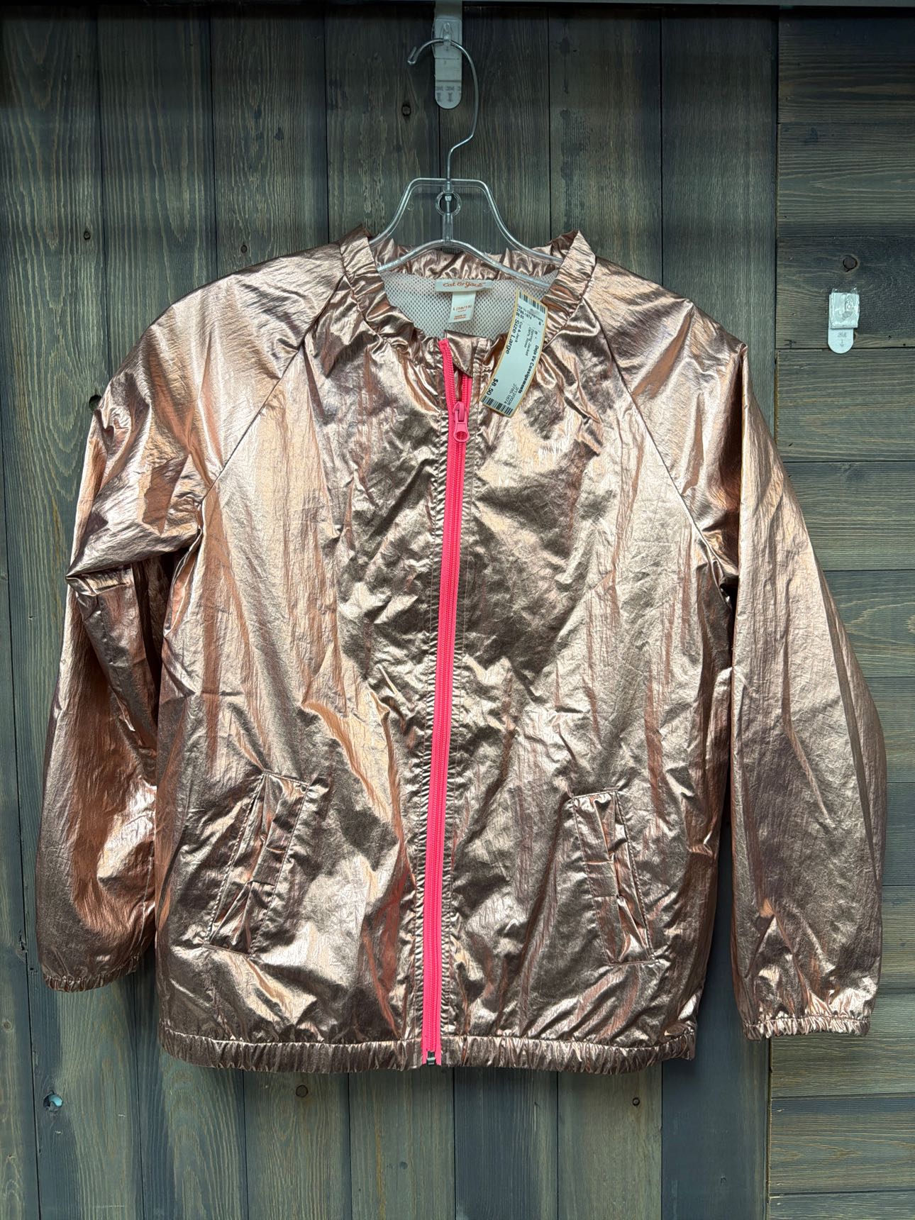 Girl's Size Large Cat & Jack Rose Spring Jacket