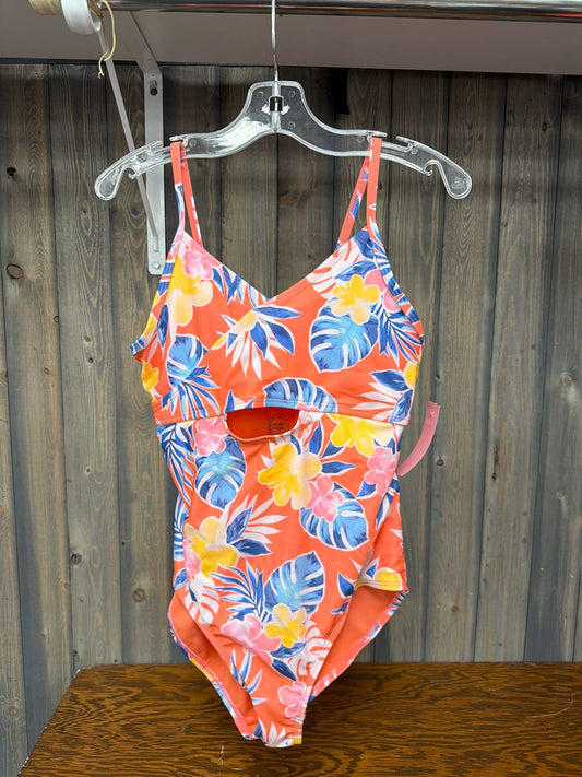 Girl's Size Large Wonder Nation Peach Swimsuit