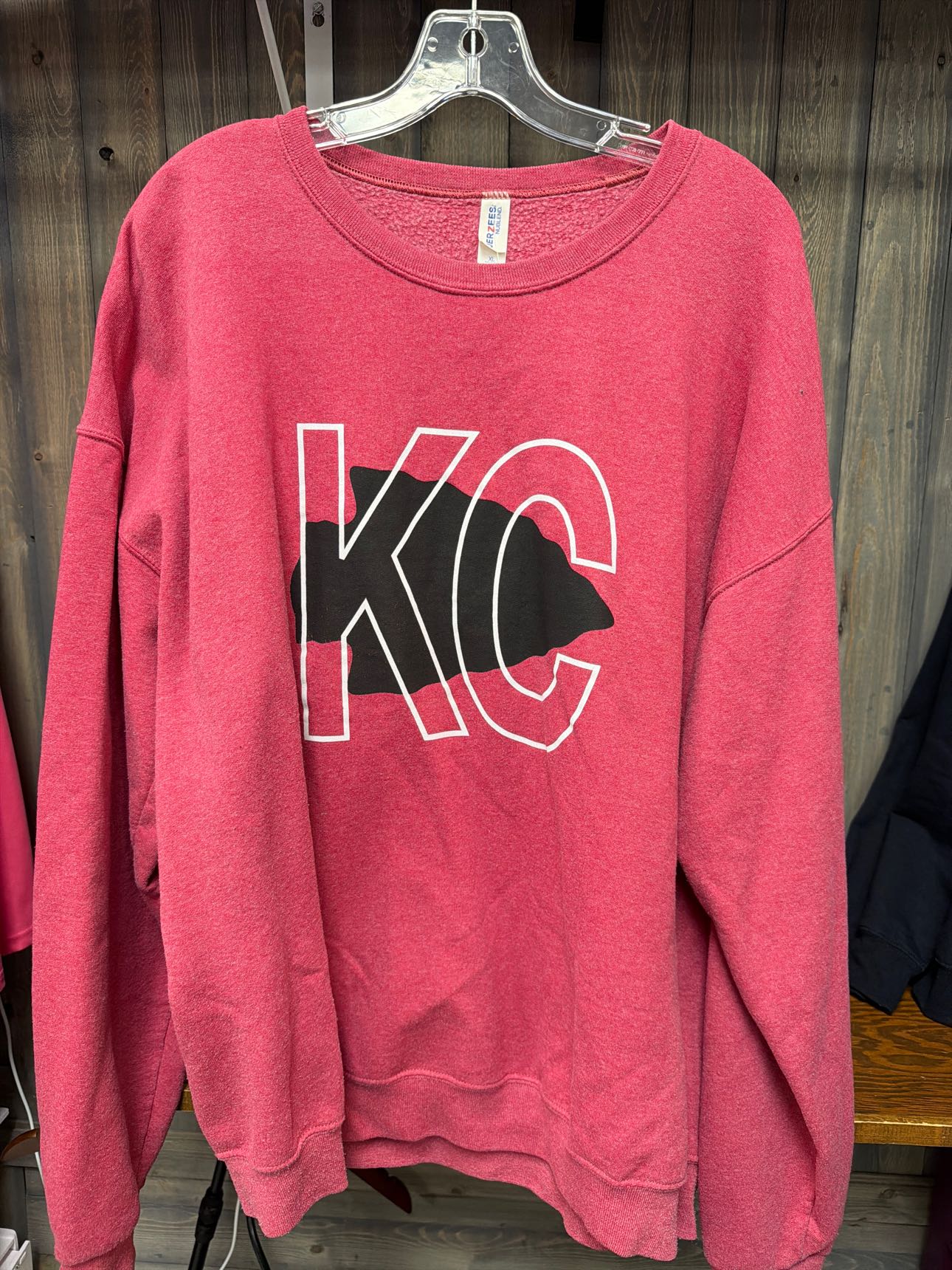 Women's Size XL Chiefs Red Sweatshirt