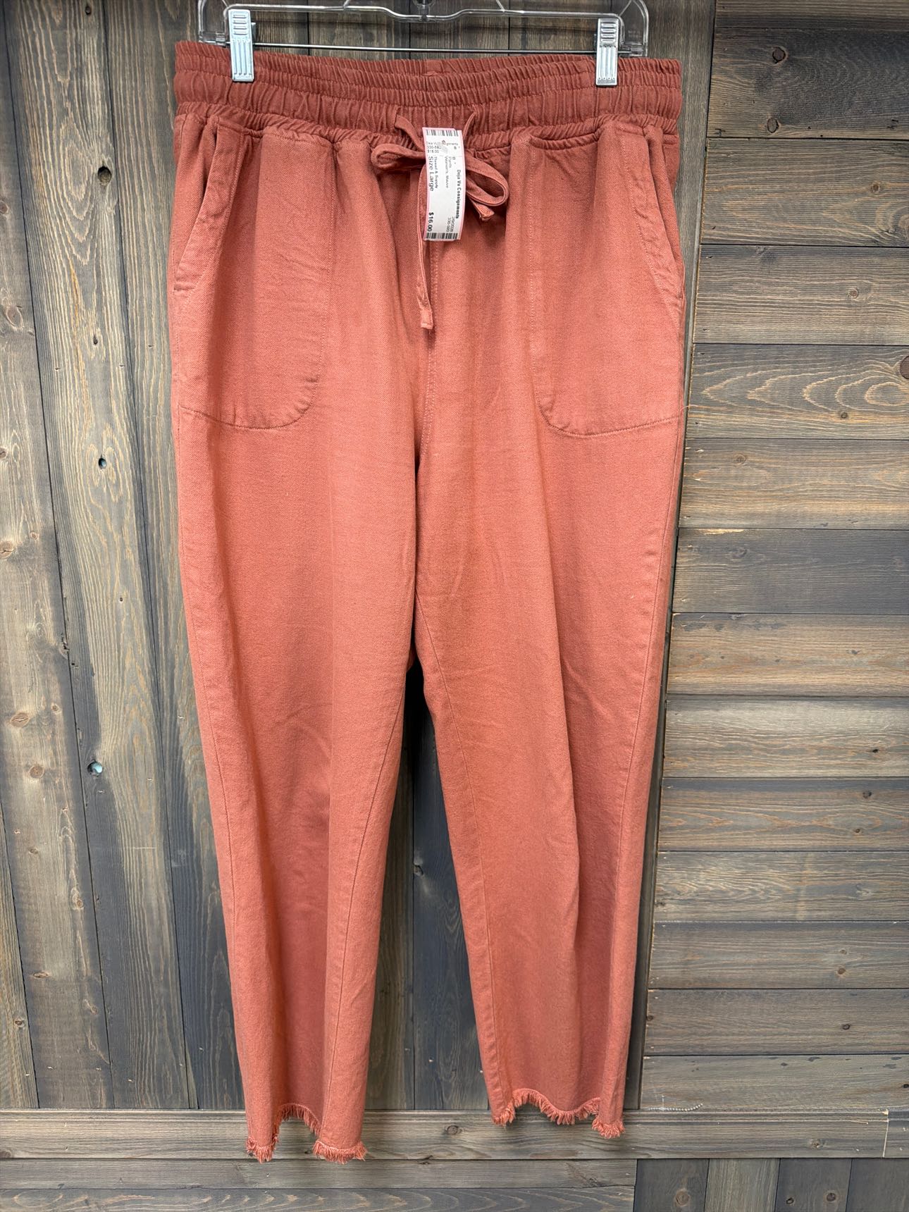 Women's Size Large Thread & Supply Mauve Pants