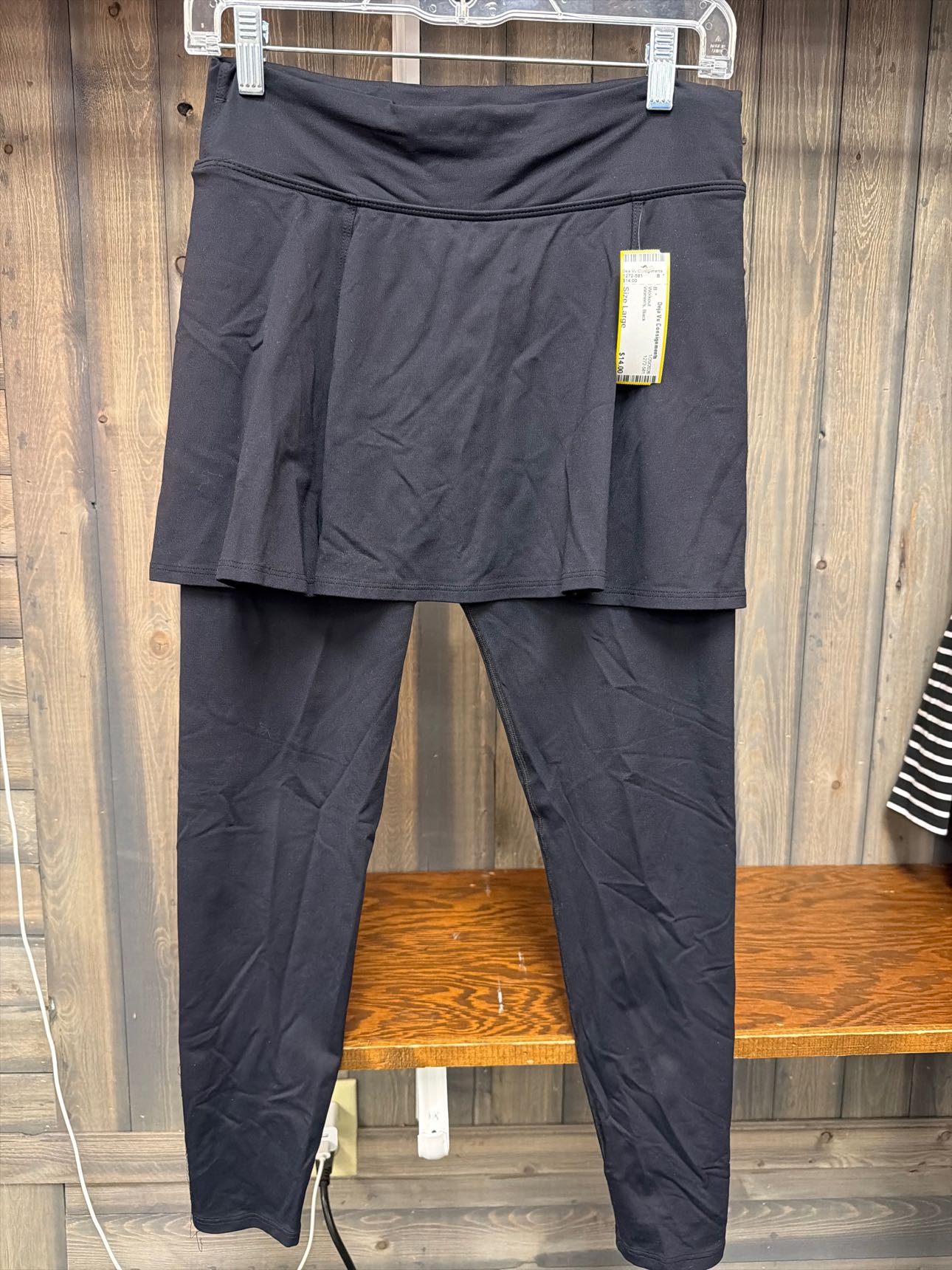 Women's Size Large Black Workout