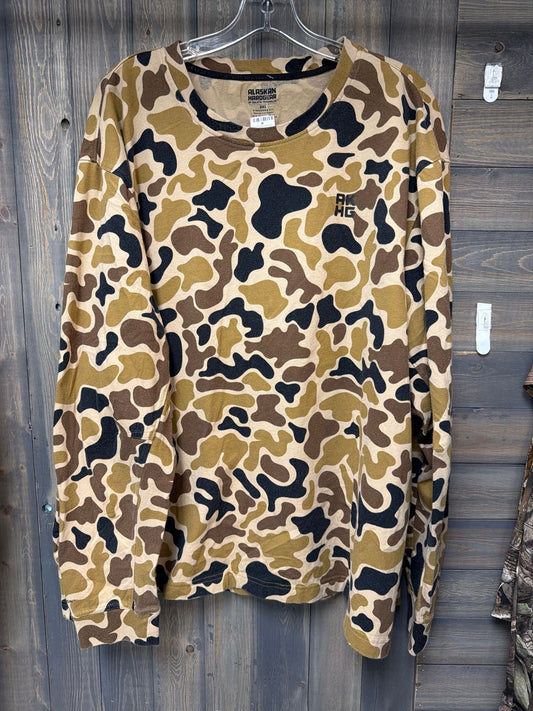 Men's Size 3X Alaskan Hardgear Brown Long Sleeve