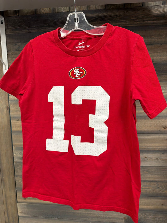 Boy's Size Medium San Franciso Red Short Sleve