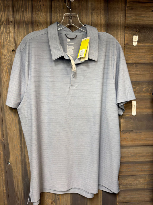 Men's Size XL All In Motion Blue Short Sleeve
