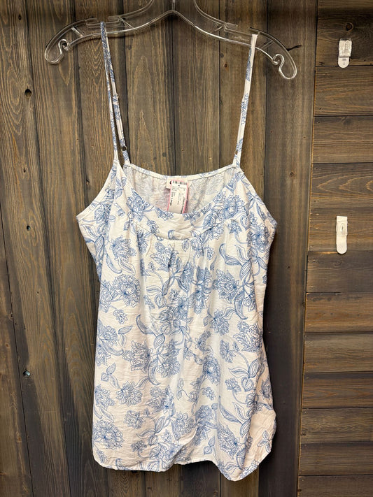 Women's Size Large Pulse White Tank Top