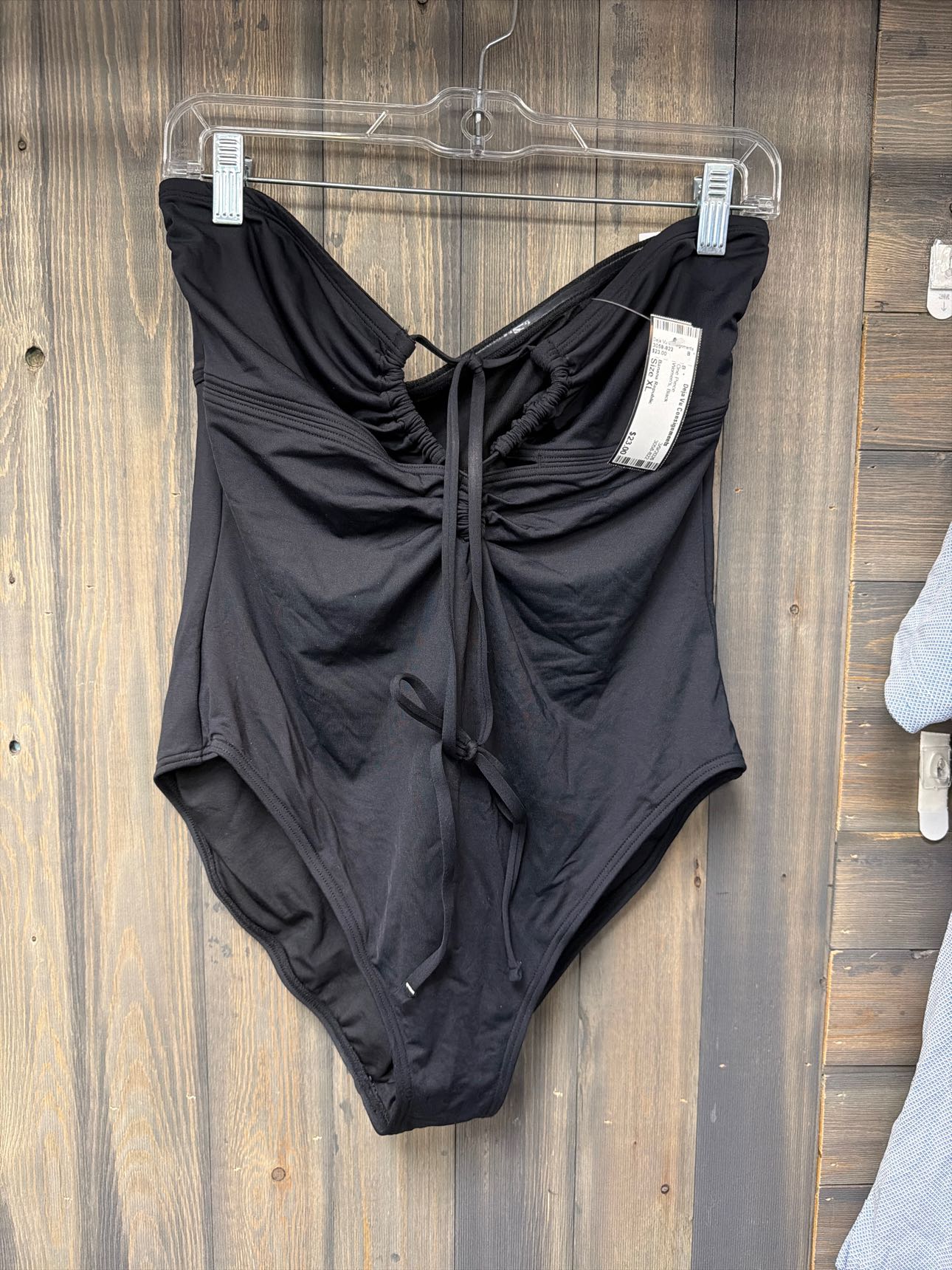 Women's Size XL Banana Republic Black One Piece