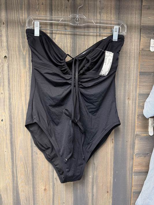 Women's Size XL Banana Republic Black One Piece