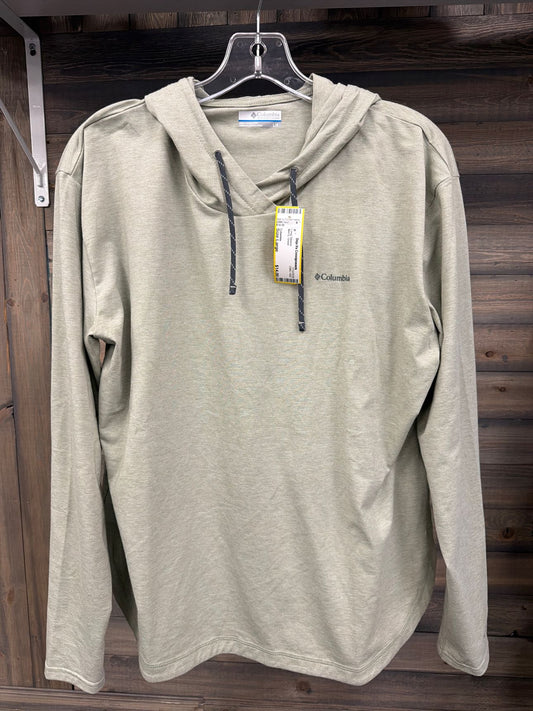 Men's Size Large Columbia Green Long Sleeve