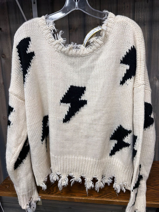 Women's Size Small Misc Off White Sweater