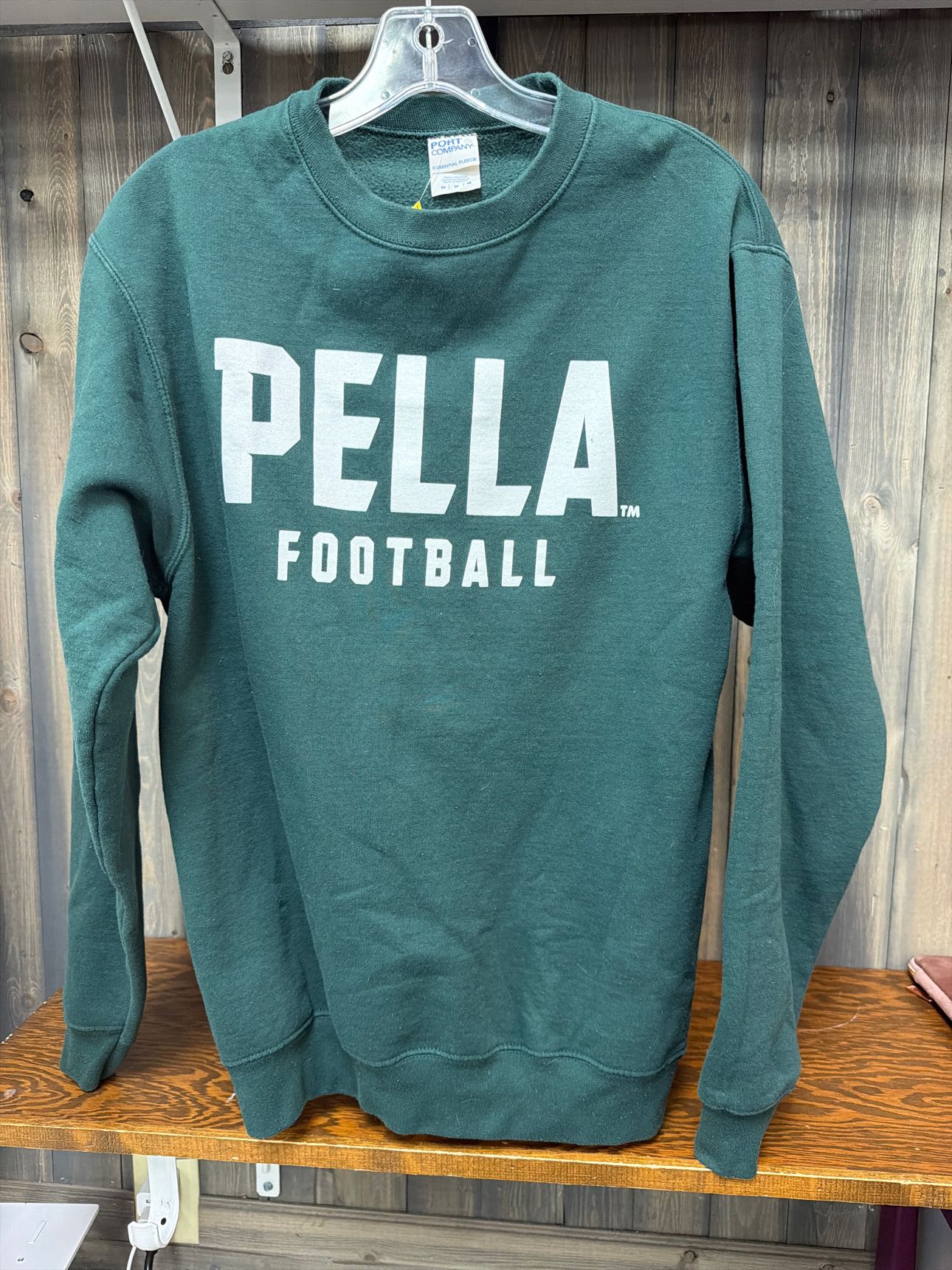 Unisex Size Medium Pella Dutch Hunter Green Sweatshirt