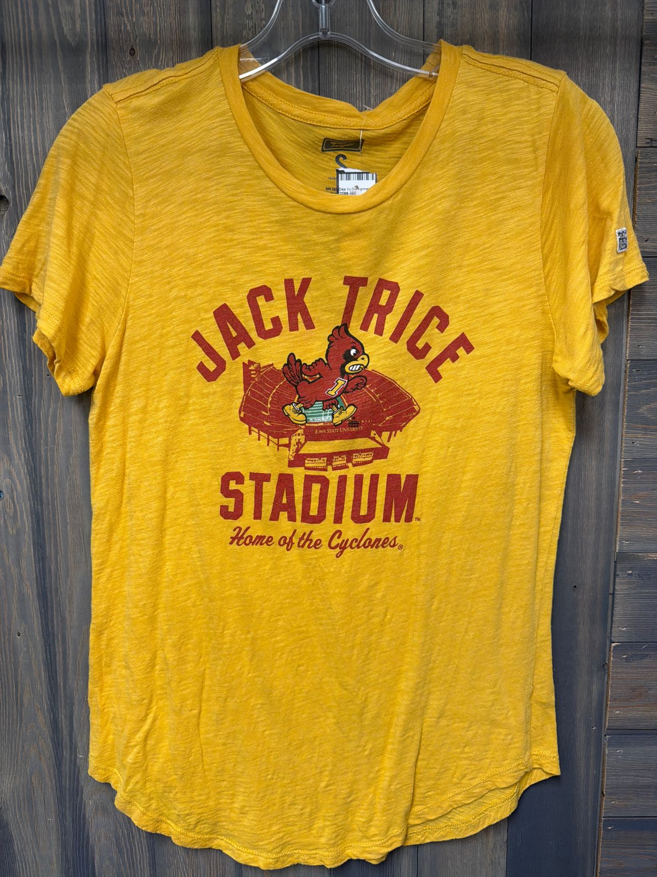 Women's Size Small ISU Yellow Top