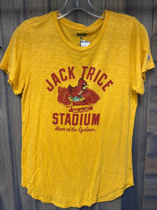 Women's Size Small ISU Yellow Top