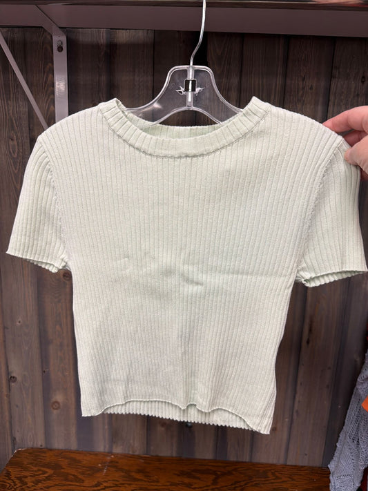 Girl's Size 12/14 H & M Mint Green Short Sleeve