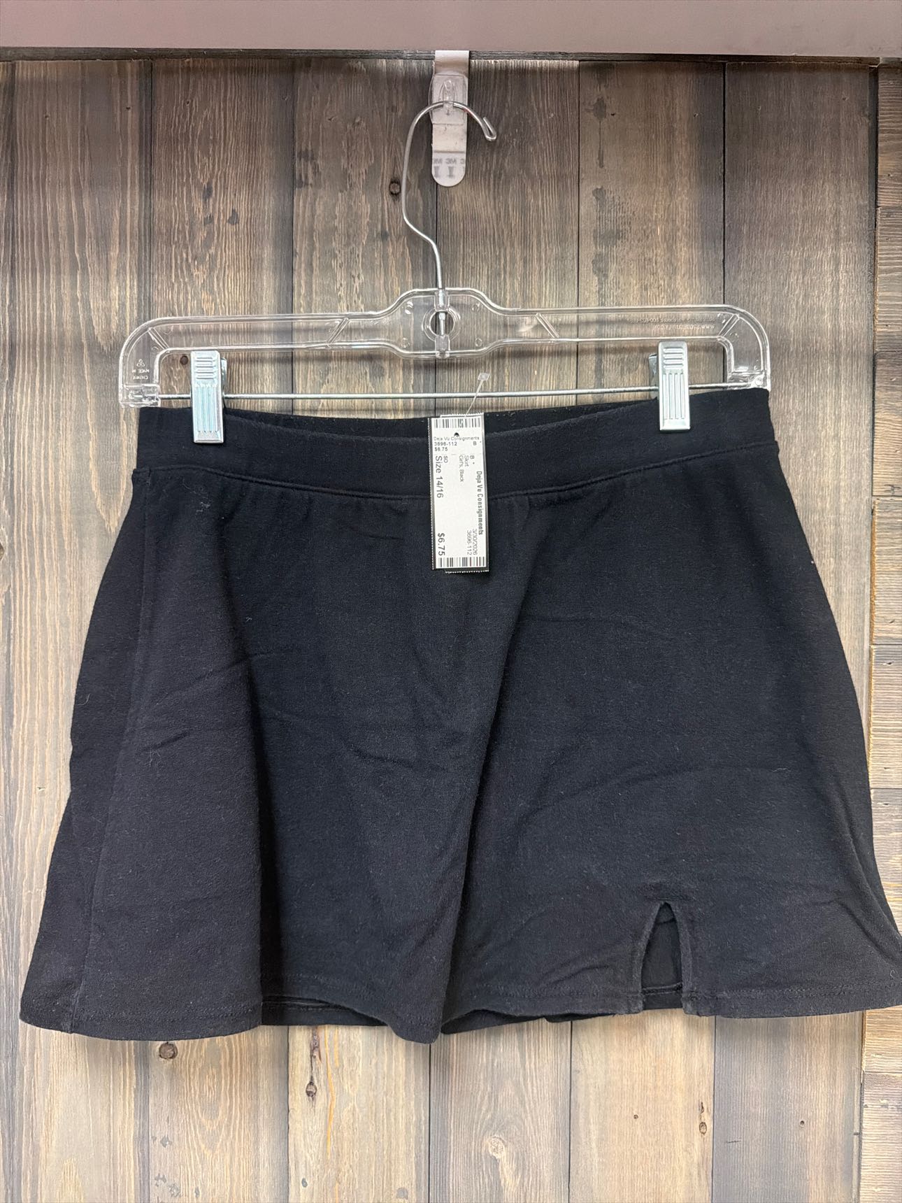 Girl's Size 14/16 SO Black Skirt