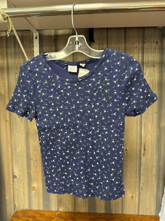 Girl's Size M Gap Navy Short Sleeve