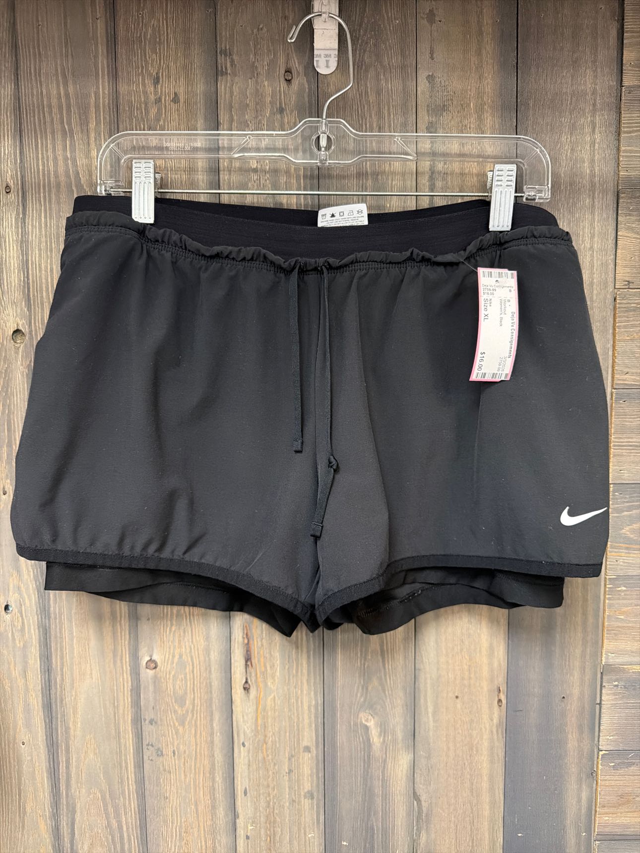 Women's Size XL Nike Black Workout