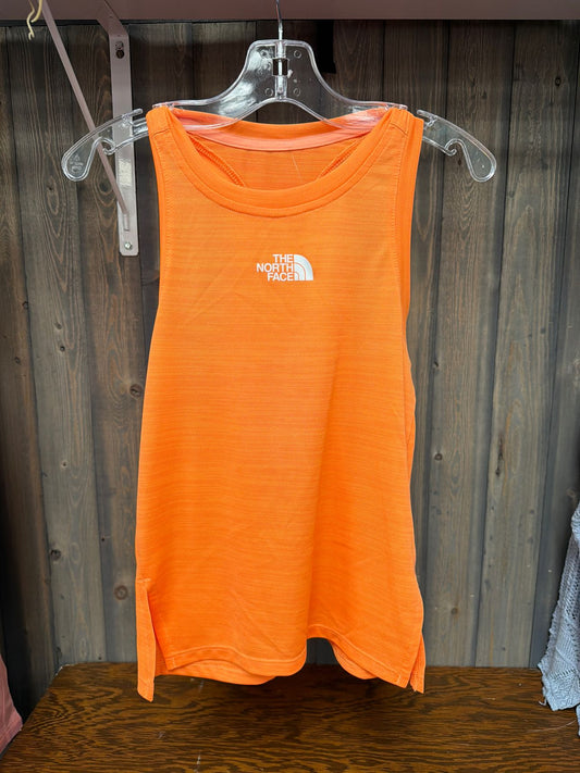 Girl's Size Medium North Face Orange Sleeveless
