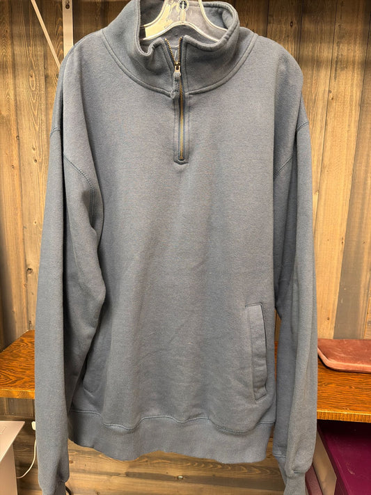 Women's Size XL Work N Sport Blue Sweatshirt