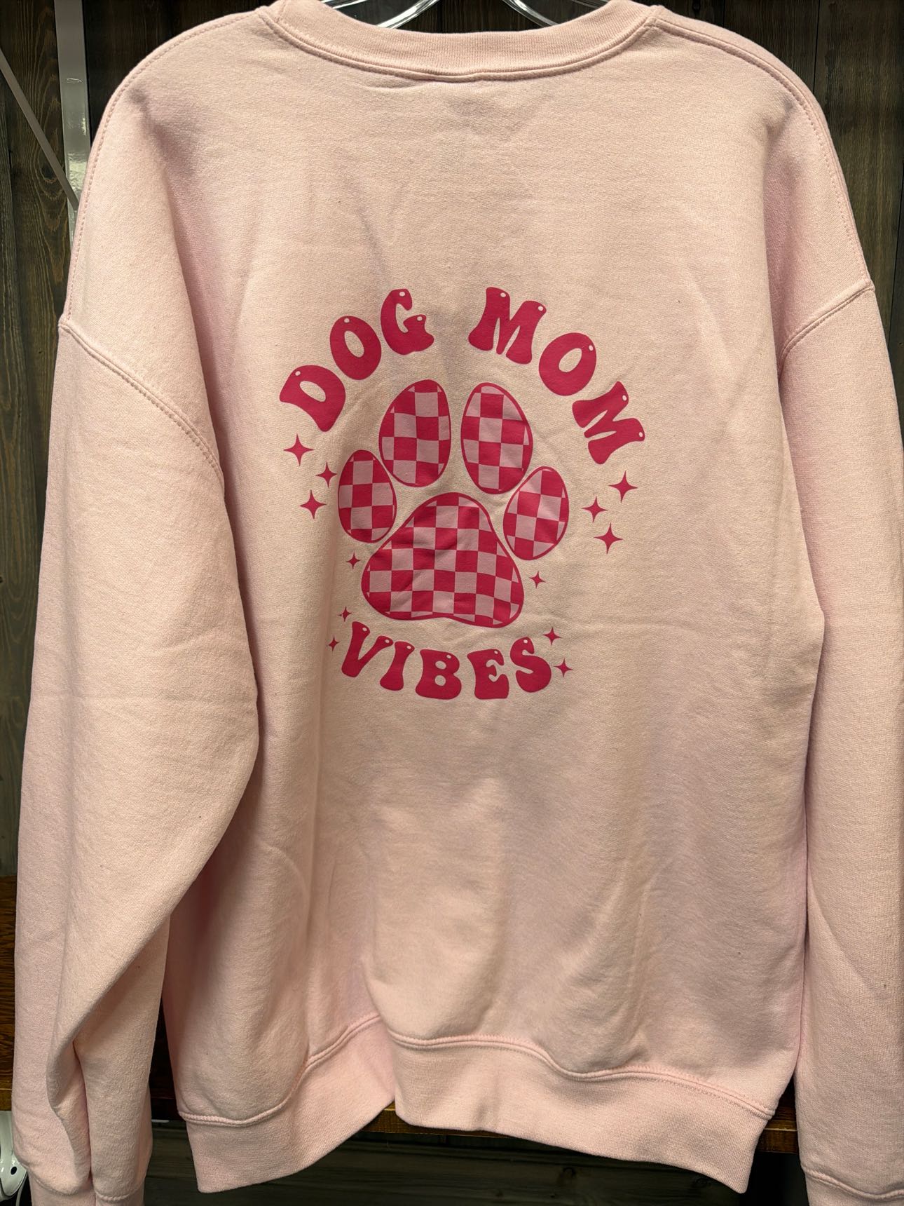 Women's Size Large Pink Sweatshirt