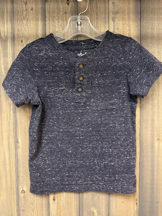 Boy's Size 2T Cat & Jack Navy Short Sleve