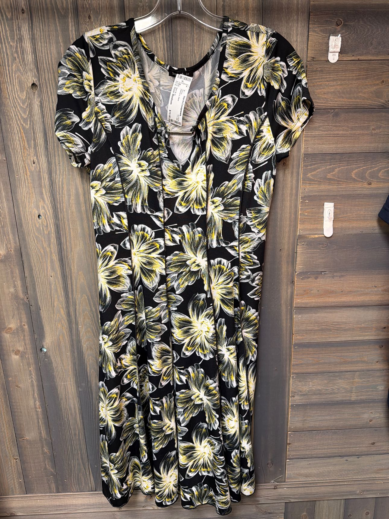 Women's Size Medium Sami & Jo Black Dress