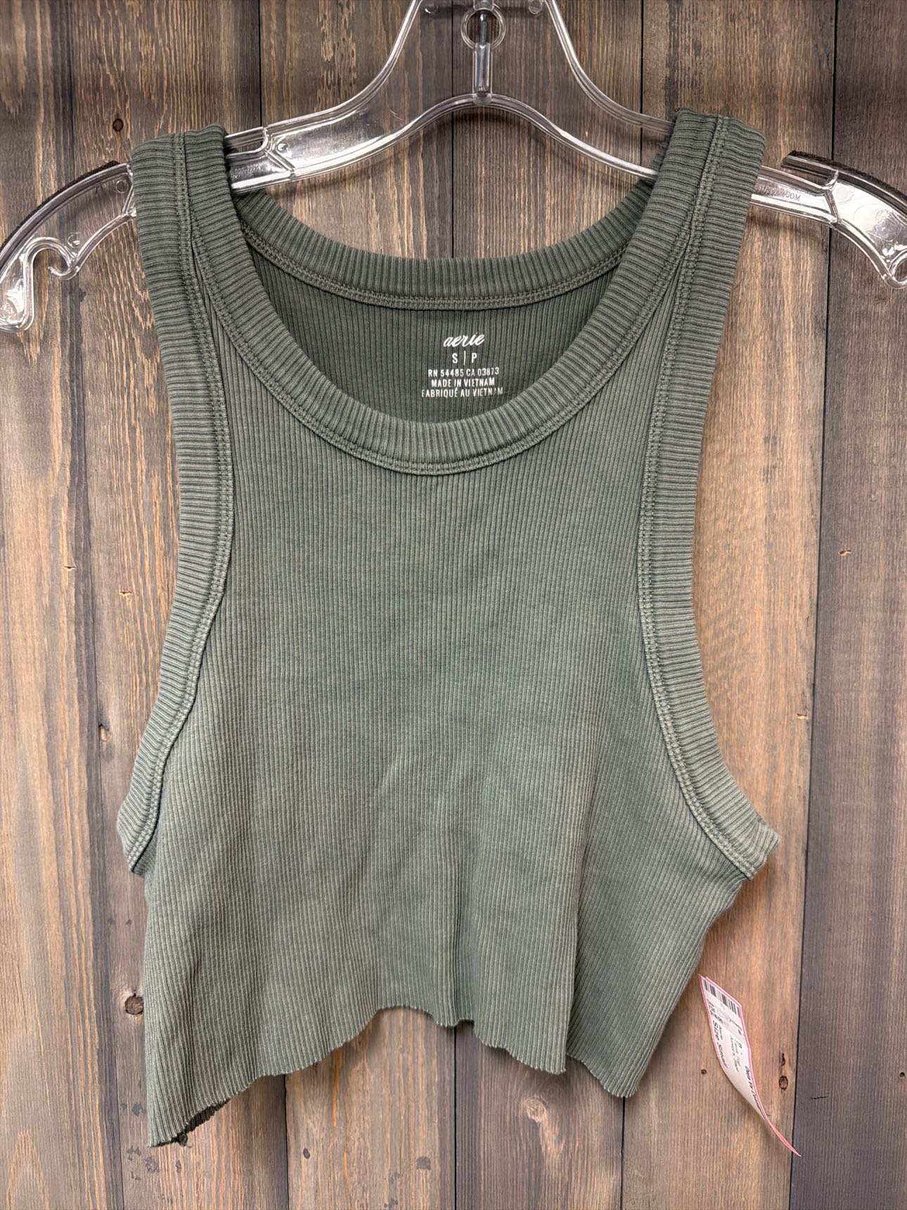 Junior's Size Small Aerie Sage Tank Top