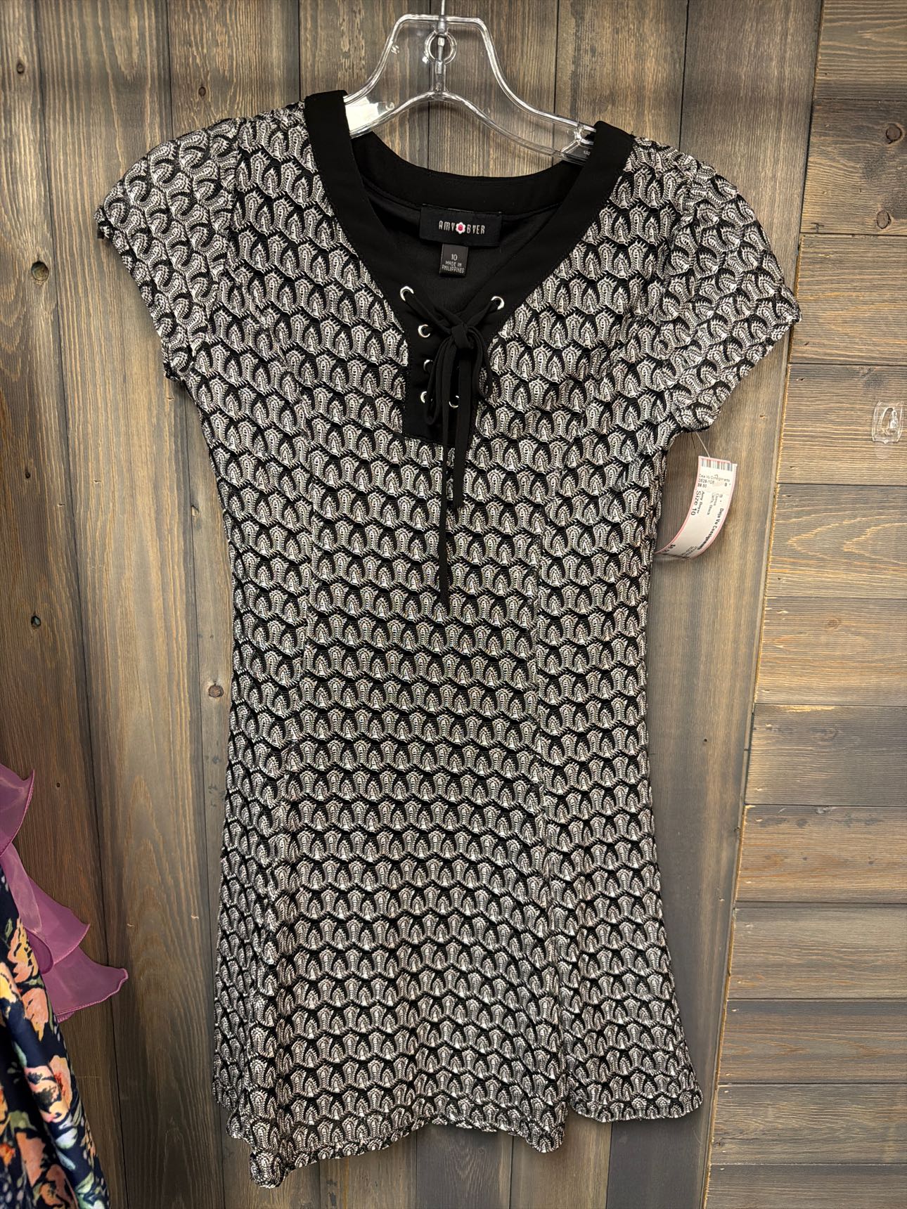 Girl's Size 10 Amy Beyer Black Dress