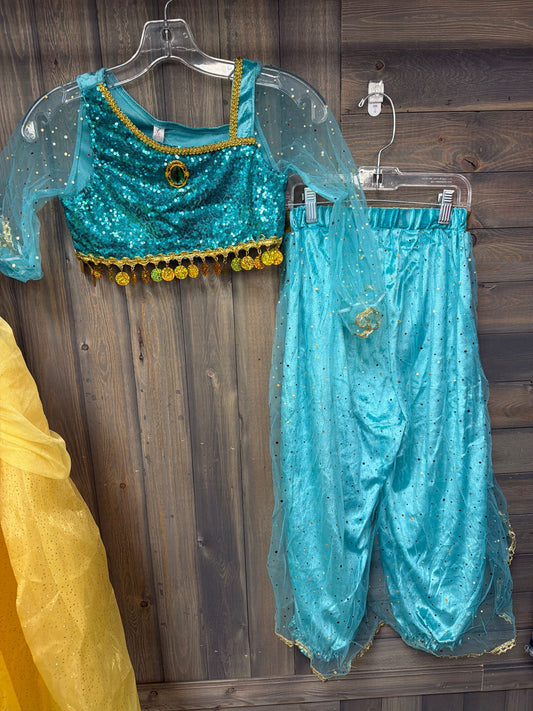 Girl's Size 7/8 Blue 2PC Outfit