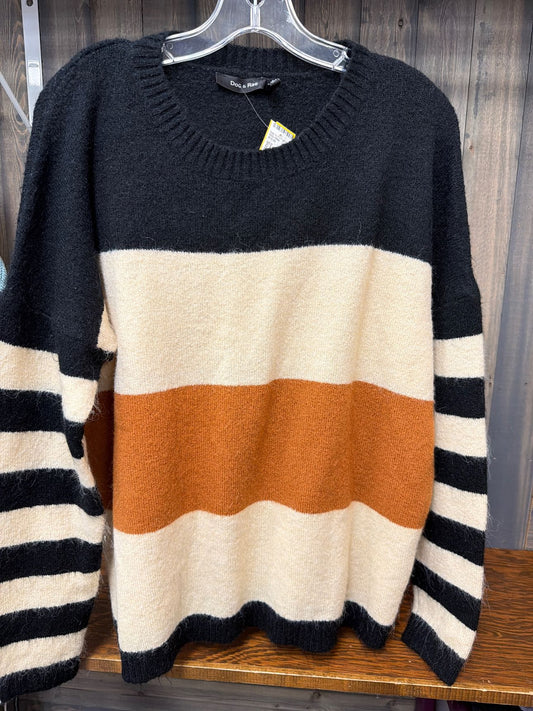 Women's Size Large Doe & Rae Black Sweater