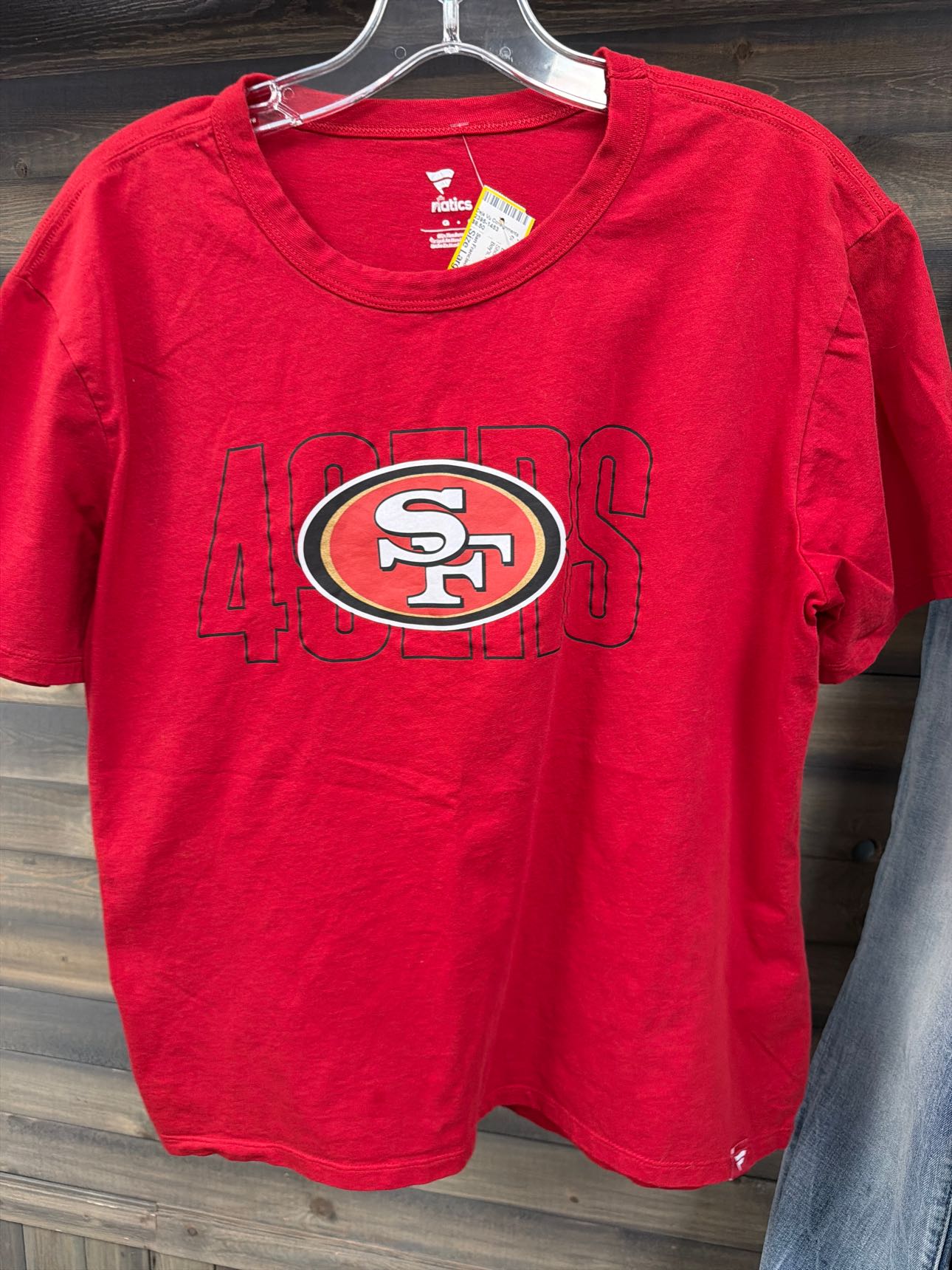 Boy's Size Large San Franciso Red Short Sleve