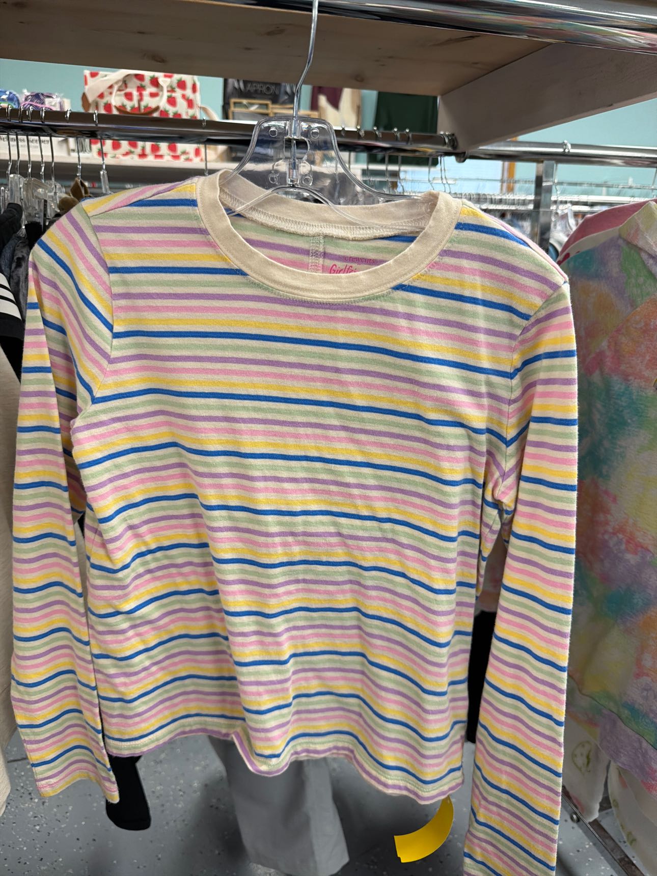 Girl's Size Large J Crew White Long Sleeve