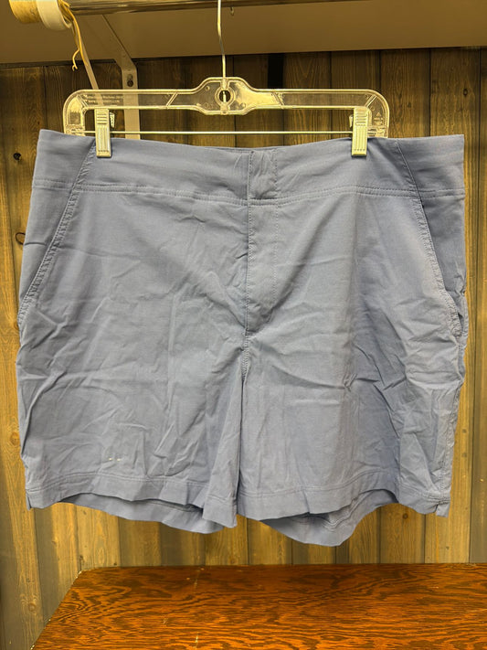 Women's Size 16 Columbia Blue Shorts
