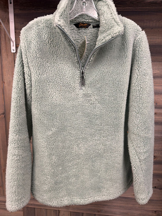 Women's Size Small SportCaster Green Sweatshirt