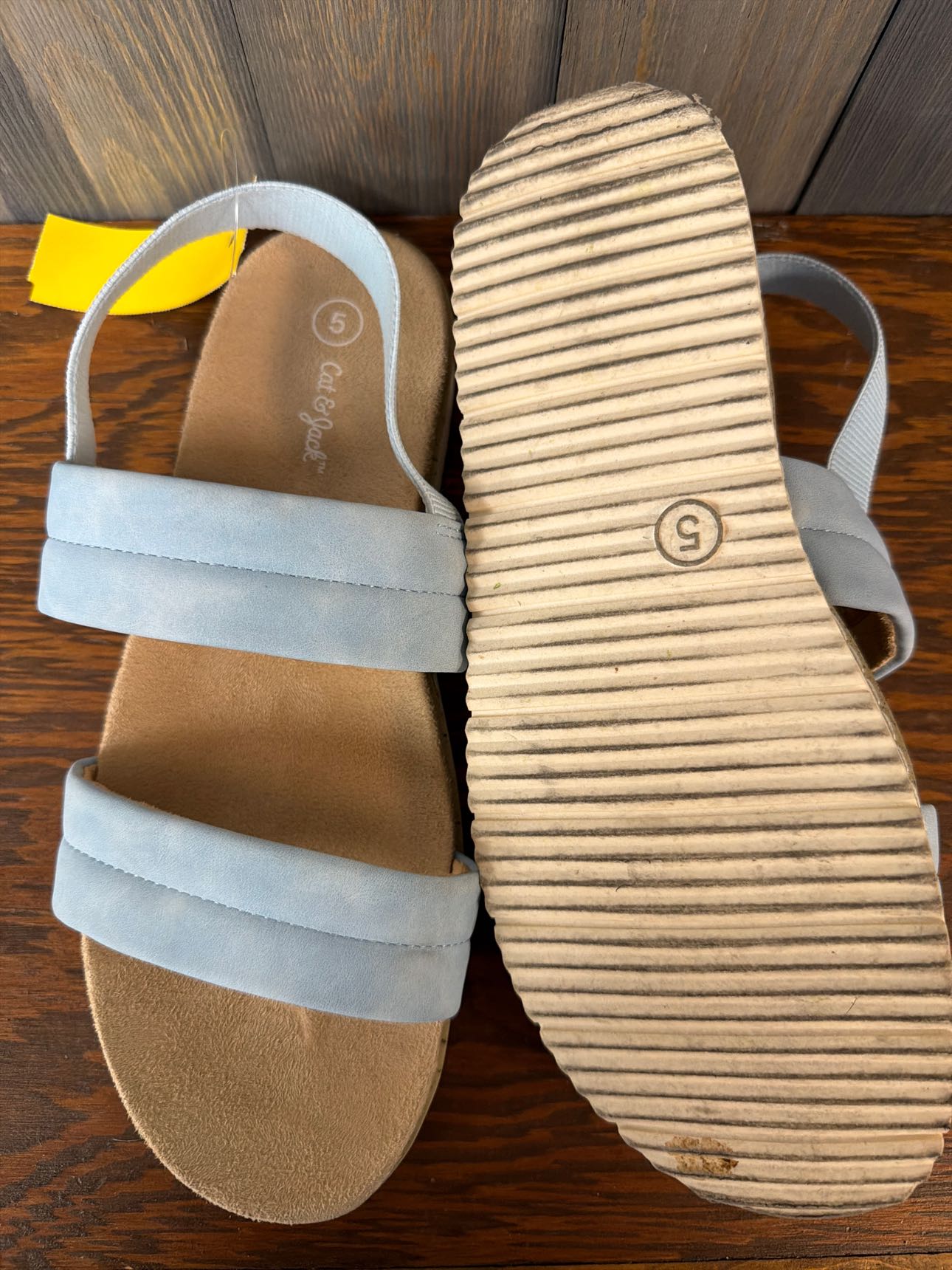 Girl's Size 5 Cat & Jack Blue Dress Shoes