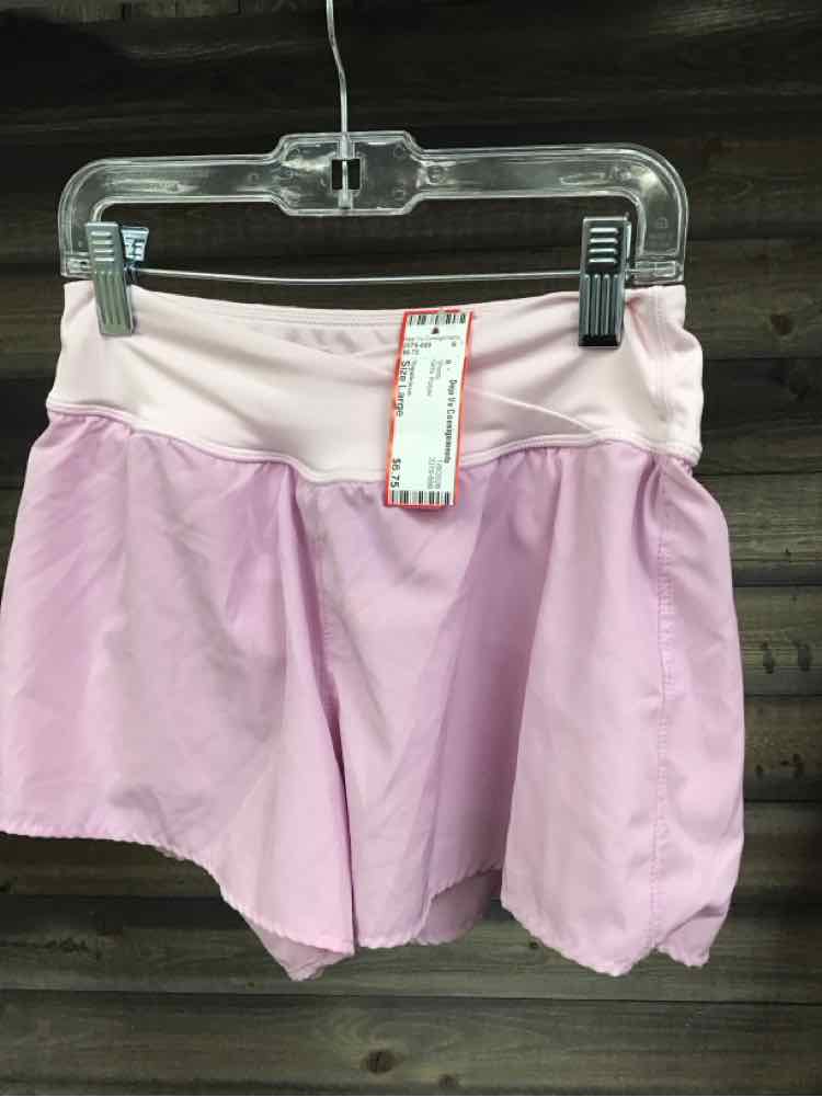 Girl's Size Large Yogalicious Purple Shorts