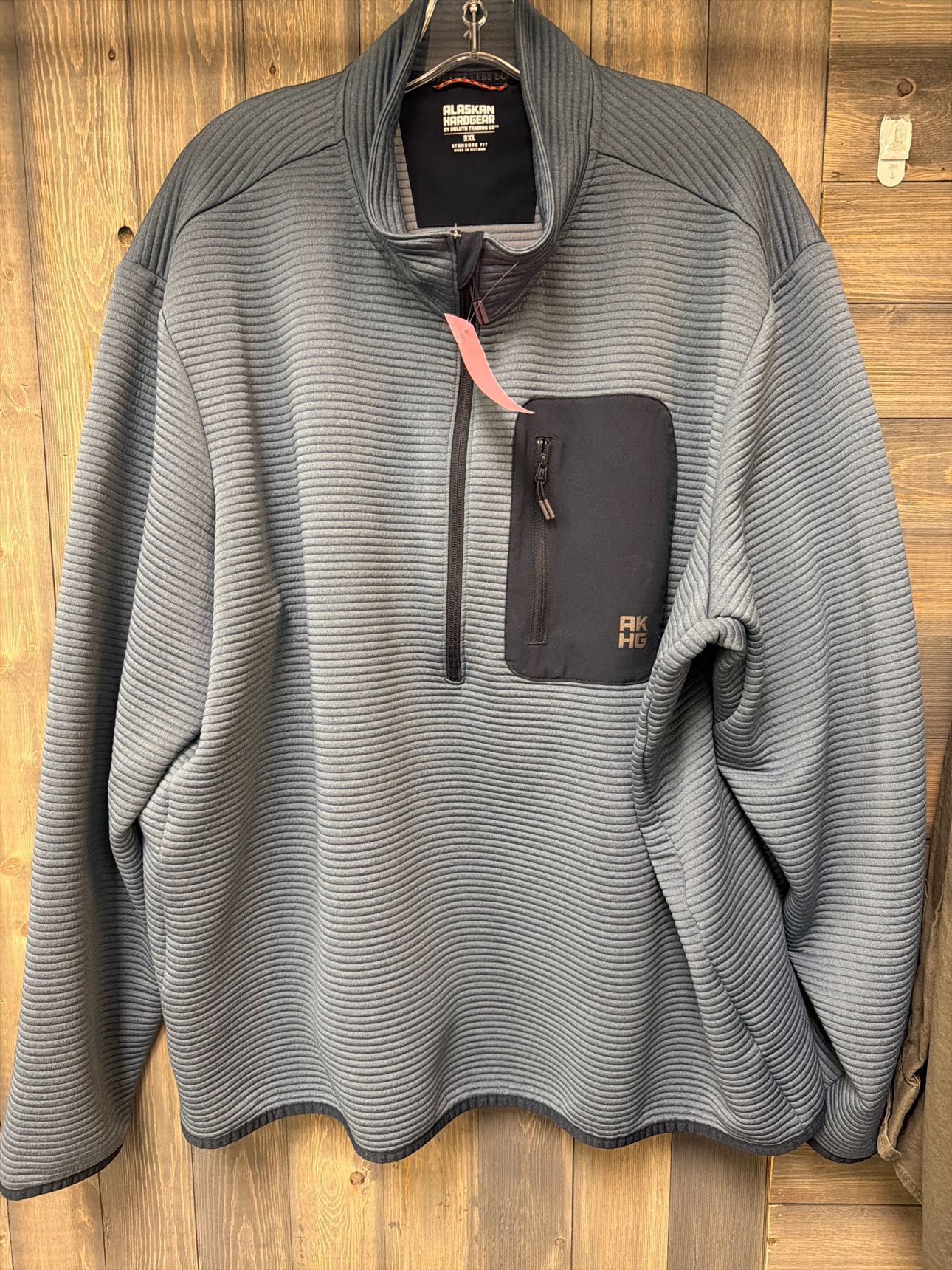 Men's Size 3X Alaskan Hardgear Blue Long Sleeve