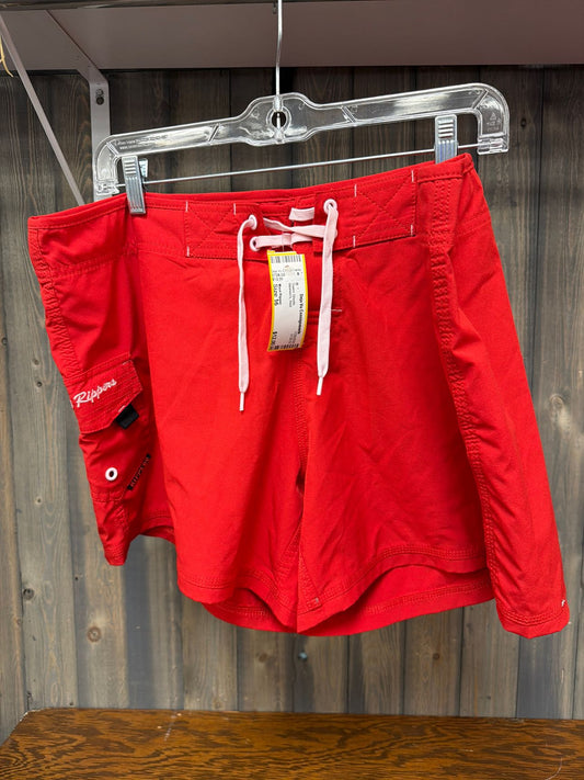 Women's Size 16 Maui Ripper Red Swim Shorts