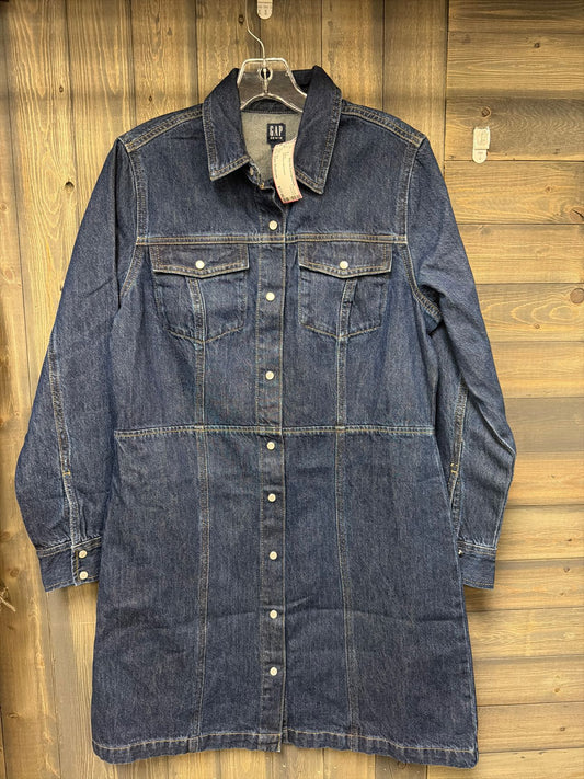 Women's Size Medium Gap Dark Denim Dress